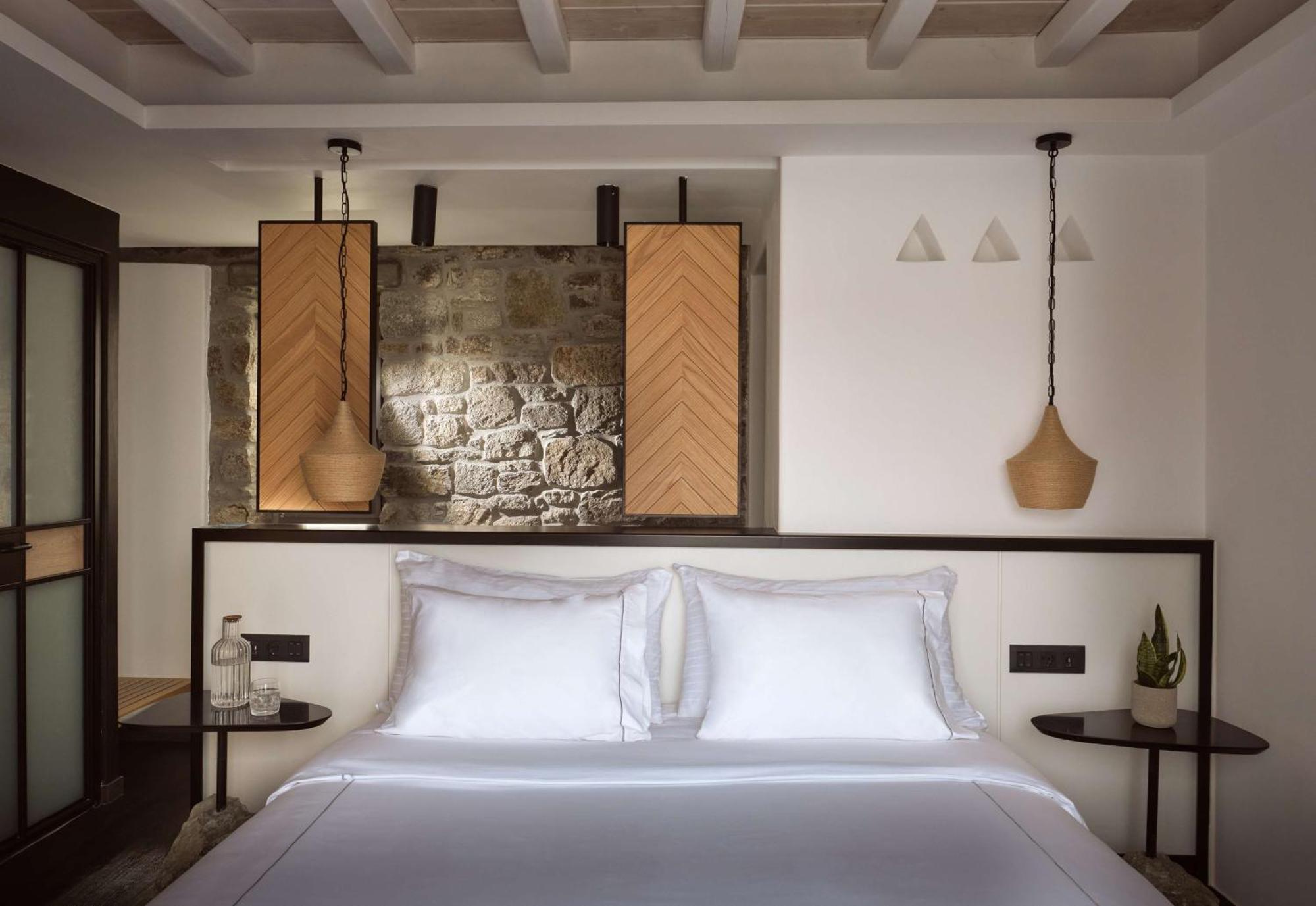 Hotel Semeli Coast Mykonos Curio Collection By Hilton à Merchia Beach Extérieur photo