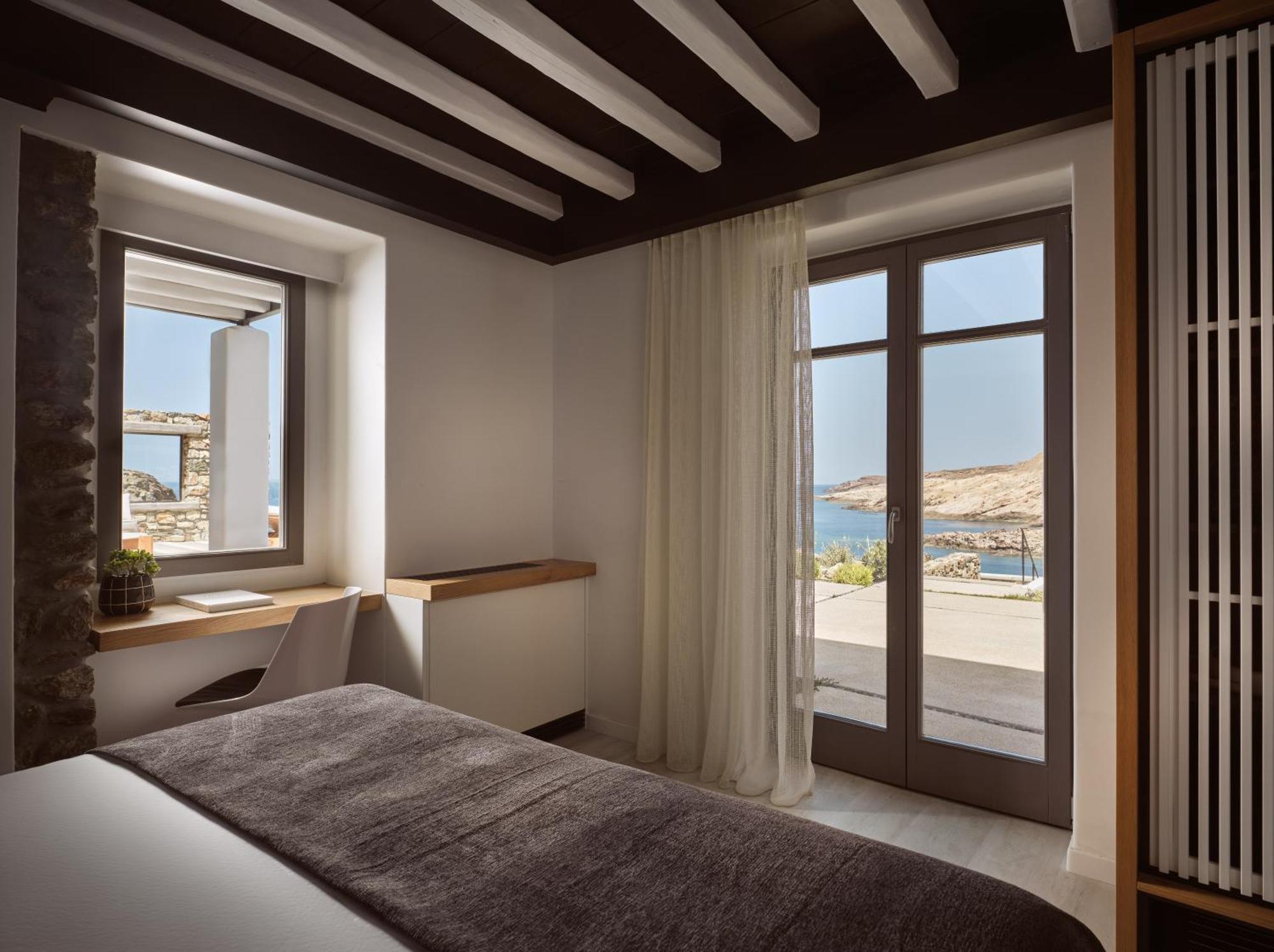 Hotel Semeli Coast Mykonos Curio Collection By Hilton à Merchia Beach Extérieur photo