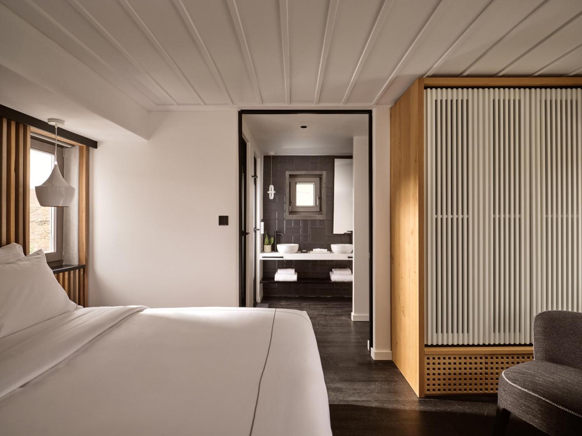 Hotel Semeli Coast Mykonos Curio Collection By Hilton à Merchia Beach Extérieur photo