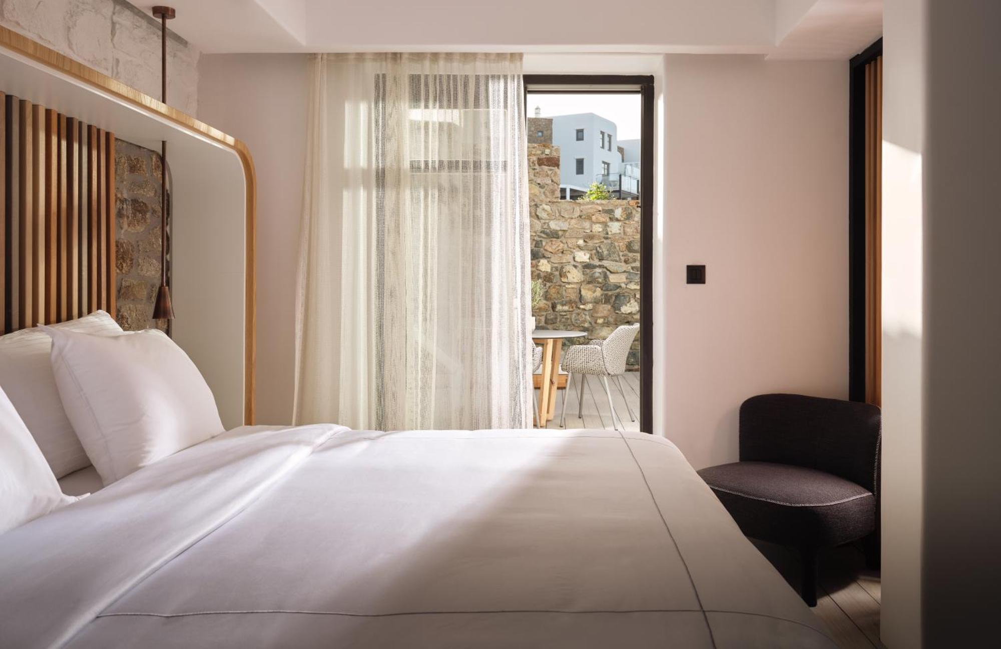 Hotel Semeli Coast Mykonos Curio Collection By Hilton à Merchia Beach Extérieur photo