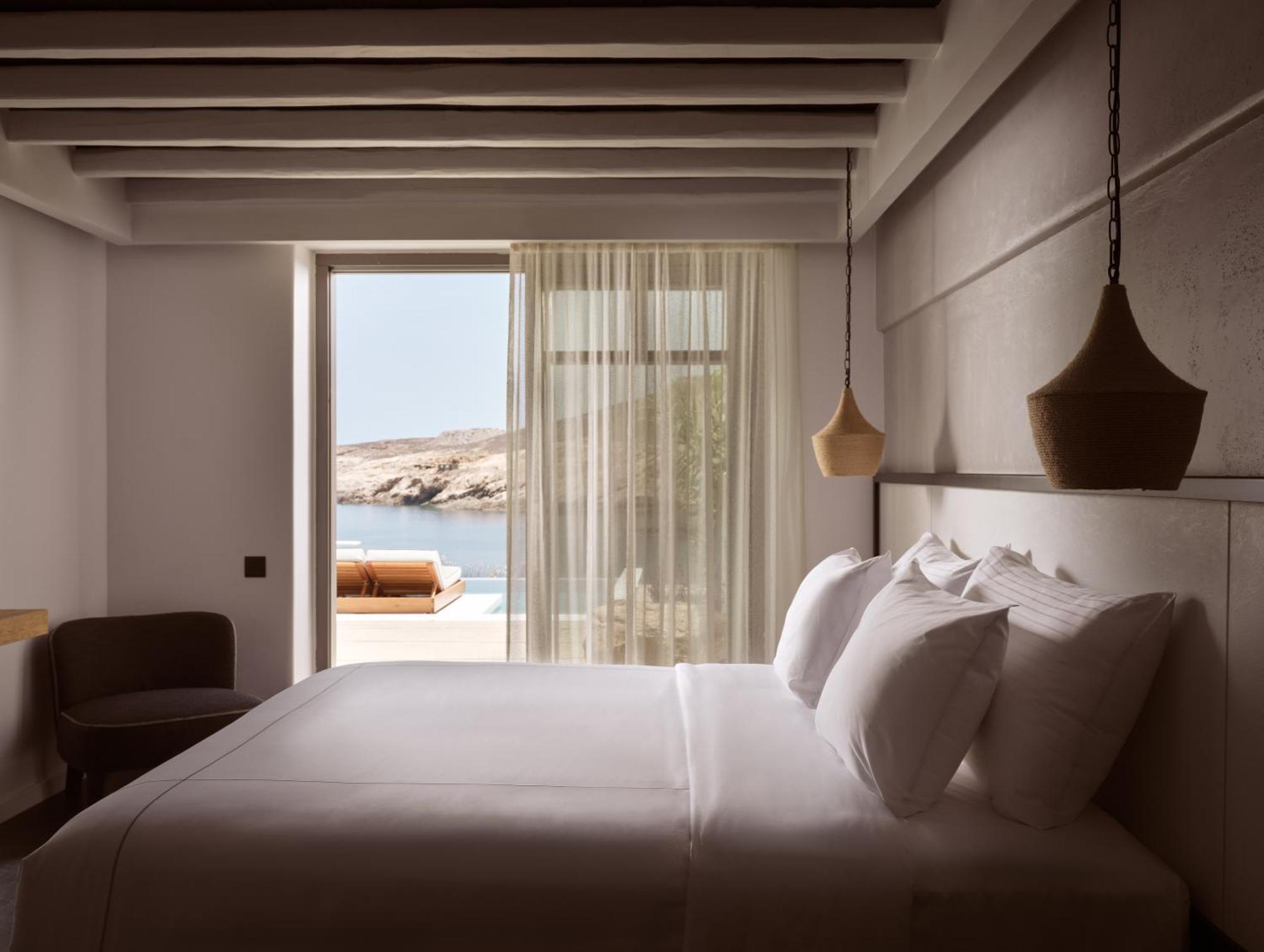 Hotel Semeli Coast Mykonos Curio Collection By Hilton à Merchia Beach Extérieur photo