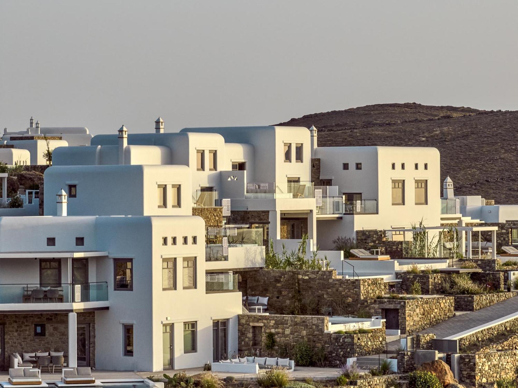 Hotel Semeli Coast Mykonos Curio Collection By Hilton à Merchia Beach Extérieur photo