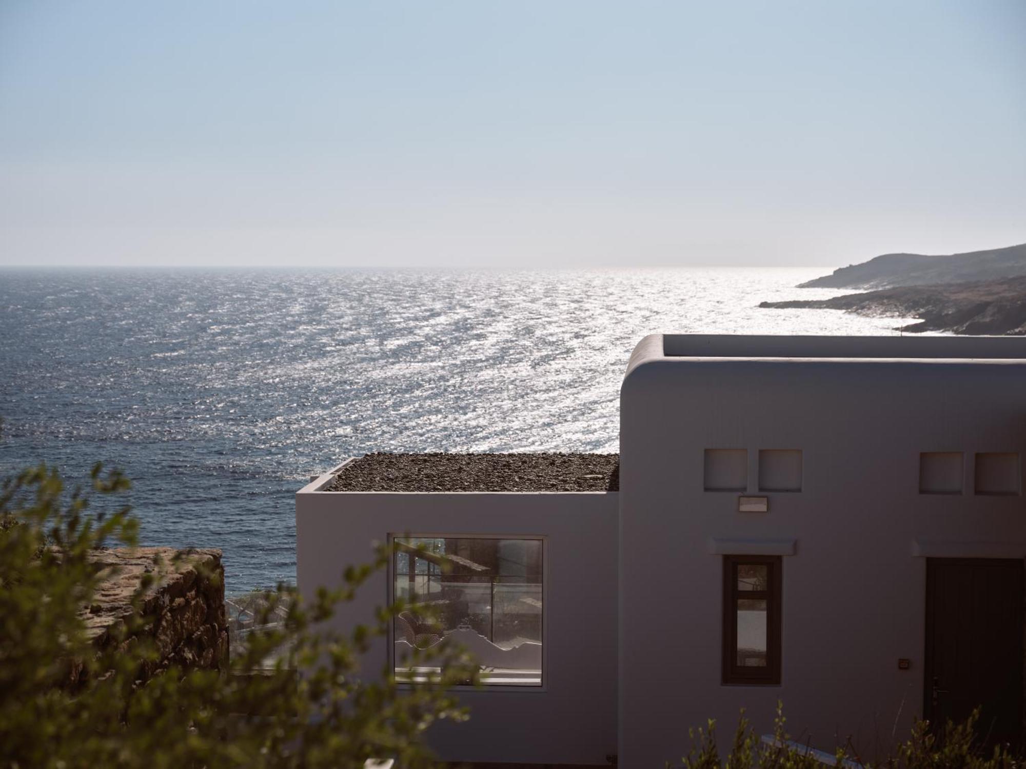 Hotel Semeli Coast Mykonos Curio Collection By Hilton à Merchia Beach Extérieur photo